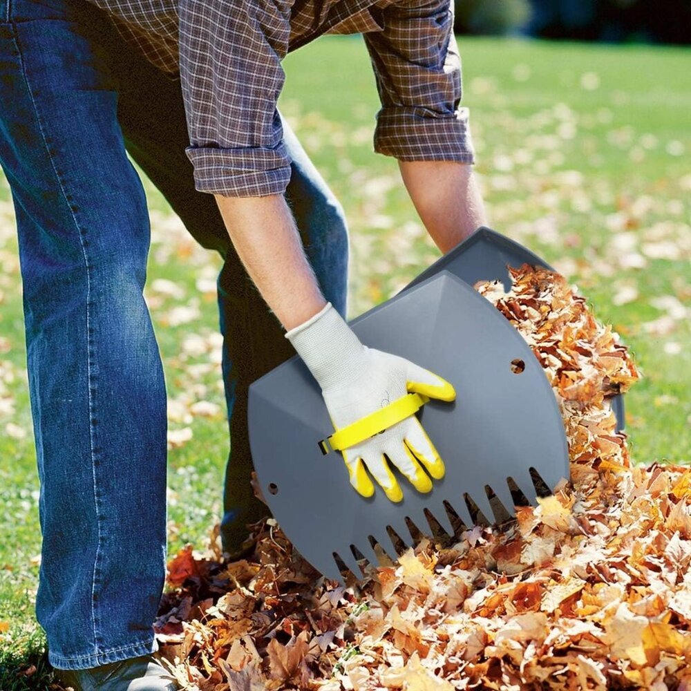 Leaf Scoops and Claws, Lightweight Leaf Grabber Claws, Yard Scoops for Leaves, G - Picture 3 of 8
